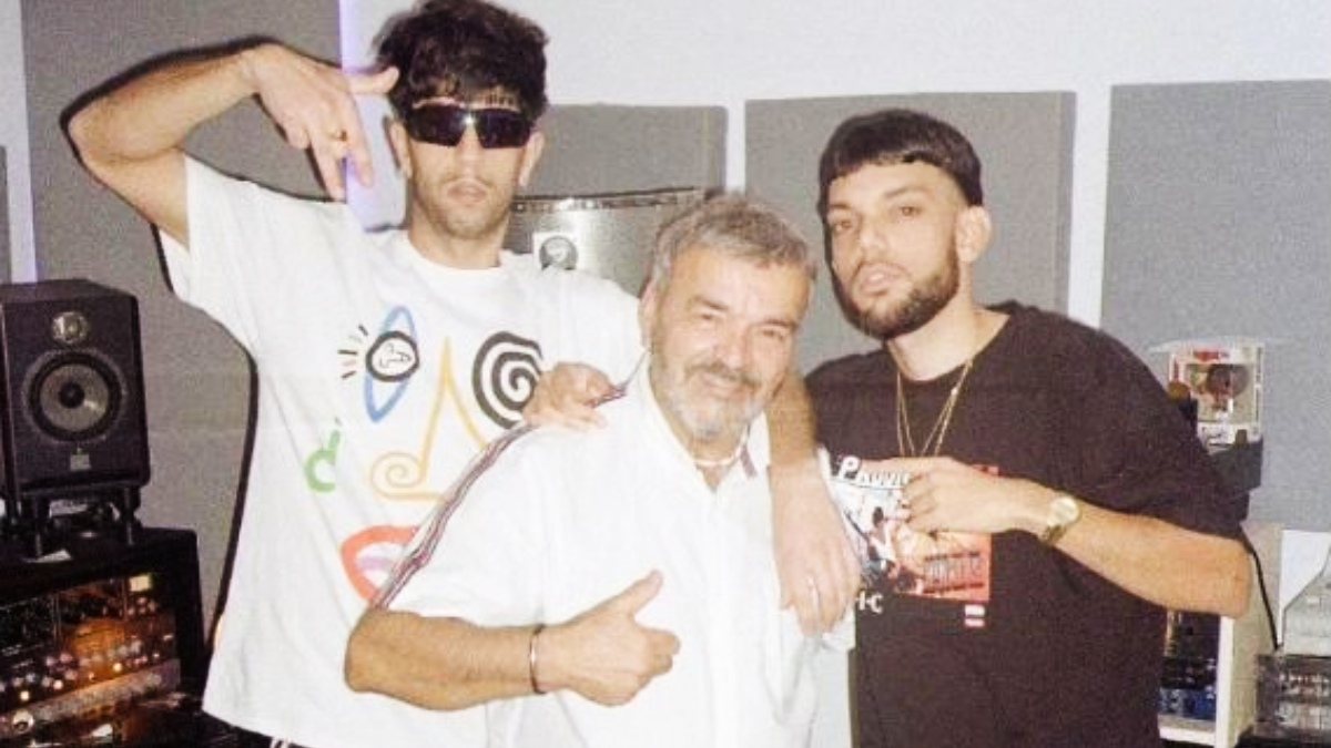 Pepe Benavente con Bejo y Lass Suga - Foto de lpgc.yk