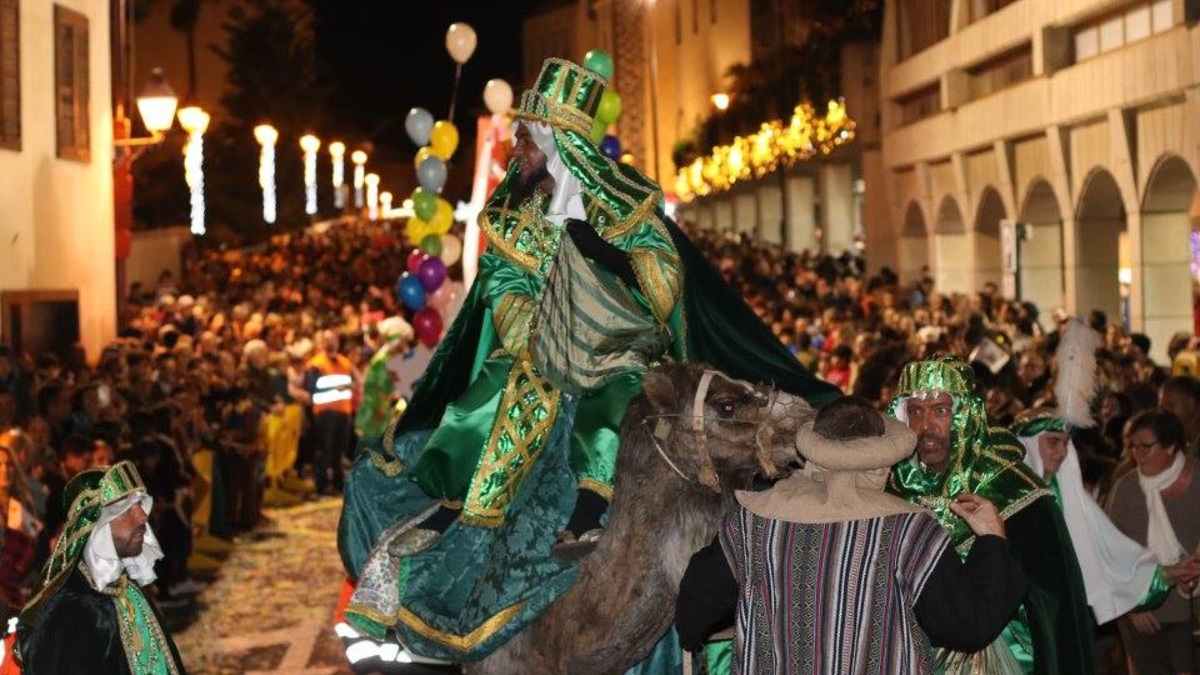 Cabalgata de Reyes Magos de la Orotava 2024