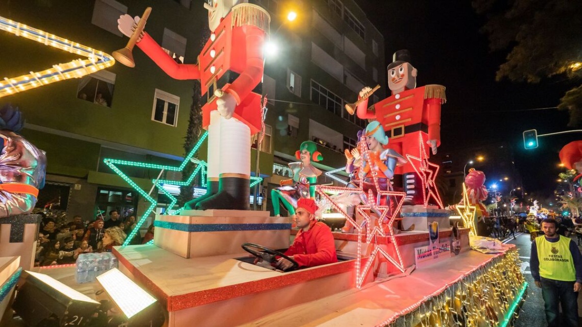 Cabalgata de Reyes Magos en Santa Cruz de Tenerife 2024