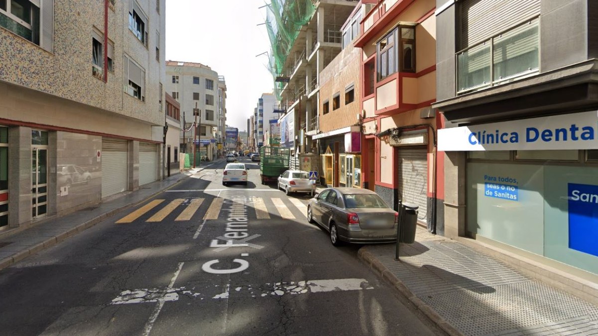 Calle Fernando Guanarteme de Las Palmas de Gran Canaria (Imagen: Google Maps)