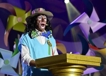 Orlando Jiménez en el pregón del Carnaval de Las Palmas de Gran Canaria 2025